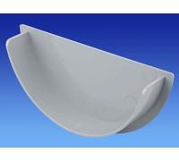 OSMA Roofline Commercial 150mm half round Gutter Internal Stopend GREY 6T610g