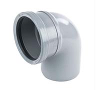 Osma Soil Bend Tight 90° Grey Black White 110mm 4S160G 4S160 Single Socket