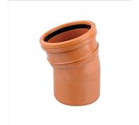 Osma Underground Drain 110mm Bend 11.25° Single Socket 4D168 Elbow