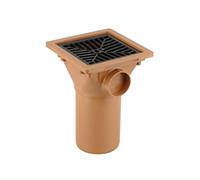 Osma Underground Drain 110mm Plain Hopper 4D507