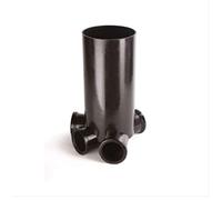 Osma Underground Drain 110mm Shallow Inspection Chamber 250mm Dia 4D960 Manhole