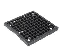 Osma Underground Drain Gully Grating Spare 110mm (PVC-U, Black) - Model 4D906