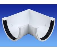 OSMA WHITE 113mm ANGLE 90 degree for DeepLine 4.5:2.5 gutter System 9T903W