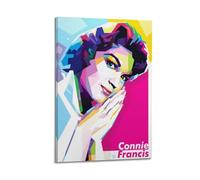 OSMNNIZ Actor Connie Francis Poster1 Poster Decorative Painting Canvas Wall Posters And Art Picture Print Modern Family Bedroom Decor Posters 16x24inch(40x60cm)