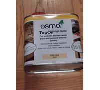 Osmo 0.5Ltr Clear Matt Solvent-Based Interior Wood Finishing Oil Clear Matt