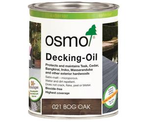 Osmo 021 Wood / Decking Oil Bog Oak Natural Shade Transparent 2.5L