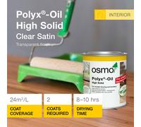 Osmo 075L Polyx Hardwax Oil Satin 3032