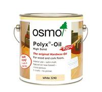 Osmo 3240C 0.75 Litre Polyx Hard Wax Oil Rapid - White Transparent