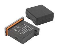 OSMO Action Camera Battery - High Capacity 1300mAh, Protection, Long - Lasting Power for Sports, Durable Plastic, Includes Battery Storage Box & Memory Card S