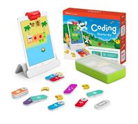 Osmo - Coding Starter Kit for iPhone & iPad-3 Educational Learning Games-Ages 5-10+ Learn to Code Basics Puzzles-STEM Toy-Logic Fundamentals(Osmo iP