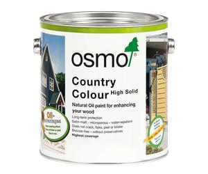 Osmo Country Colour 125ml, Sunflower Yellow - 2205, Opaque Colour Finish for Exterior Wood