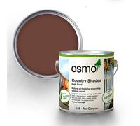 Osmo Country Shades Opaque Natural Oil Based Wood Finish For Exterior E48 Red Canyon 750Ml