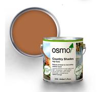 Osmo Country Shades Opaque Natural Oil Based Wood Finish For Exterior E54 Ambers Rose 750Ml