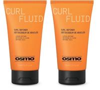 OSMO Curl Fluid | Leave-in Curl Enchancer & Volumiser | Frizz Control | Vegan. 150ml (Pack of 2)