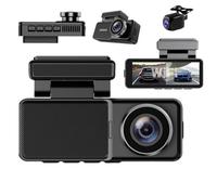 Osmo Dashcam Pro 4k,2026 New Dash Cam Front and Rear Inside with Night Vision,Dashcam Wifi/App Control Car Camera Dash Cam with Reversing Camera,Parking Monitoring(Front back)
