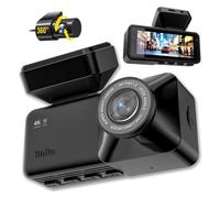 Osmo Dashcam Pro 4K Wireless Car Dashcam Front Rear,Front + Rear + WiFi + GPS + 64GB Card,170° Wide Angle - App Control