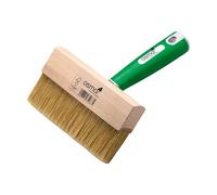Osmo Decking Brush - 150mm Natural Bristle Application Brush for Decking Oils & Wood Finishes - Beech Wood Head - Even Application for Exterior Timber Surfaces