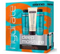 Osmo Deep Moisture Shampoo 400ml, Conditioner 400ml and Deep Repair Mask 250ml