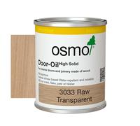 Osmo Door Oil - Wood Wax Oil 3033, Tester Size - Raw Matt Finish, 125ml - Durable Wood Oil for Doors, Frames and Joinery, Water-Resistant Door Oil, Wood Treatments - Ideal for Oak, Pine & More