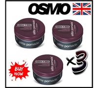 Osmo Elite Pomade 100ml Pack of 3 | Strong Hold Hair Wax | Styling Pomade Men |