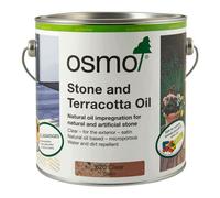 Osmo Stone & Terracotta Exterior Oil Clear Satin 620-0.75 Litre