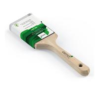 Osmo Flat Brush - Soft Tip Precision Paint Brush with Synthetic Mix Bristles for Wood Oils, Paint & Osmo Coating Systems - 60mm Width - Ideal fo