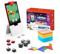 Osmo - Genius Starter Kit for Fire Tablet + Family Game Night - 7 Educational Learning Games for Spelling, Math & more - Ages 6-10 - STEM Toy (Osmo Fire Tablet Base Included - Amazon Exclusive)