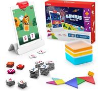 Osmo Genius Starter Kit - 7 Educational iPad Games for Spelling & Math Ages 6-10