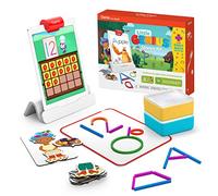 Osmo - Little Genius Starter Kit for iPad + Early Math Adventure - 6 Educational Learning Games - Ages 3-5 - Counting, Shapes, Phonics & Creativity (Osmo iPad Base Included) (Amazon Exclusive)