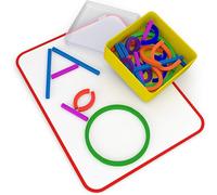 Osmo - Little Genius Sticks & Rings - 2 Educational Games - Ages 3-5 - Imagination, Letter Formation & Creativity - For iPad or Fire Tablet - STEM Toy (Osmo Base Required - Amazon Exclusive)