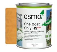 Osmo One Coat Only HS Plus - Oil Stain for the Protection for Outdoor Wood (9221 Pine, 0.75 Litre)