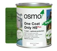 Osmo One Coat Only HS Plus - Oil Stain for the Protection for Outdoor Wood (9242 Fir Green, 0.75 Litre)