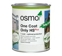 Osmo One Coat Only HS Plus - Oil Stain for The Protection for Outdoor Wood (9203 Basalt Grey, 0.75 Litre)