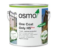 Osmo One Coat Only HS Plus - Oil Stain for The Protection for Outdoor Wood (9212 Silver Poplar, 2.5 Litre)