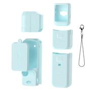 Osmo Pocket 3 Silicone Case, Protective Cover for DJI OSMO Pocket 3 All-Round Protection Camera Lens Cover Protective Case Osmo Pocket 3 Creator Combo Accessories, Set B Blue