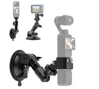 Osmo Pocket 3 Suction Cup Mount for Car Window compatible for DJI Osmo Pocket 3 compatible for Insta360 X5-X Windshield Dash Holder compatible for GoPro 13-7 Action Camera,compatible for Osmo Nano 360