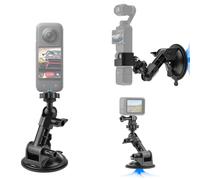 Osmo Pocket 4/3 Suction Cup Car Mount compatible for Insta360 X5-X