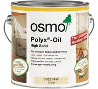 Osmo 3062 Polyx Hard wax Oil - Clear Matt 2.5L