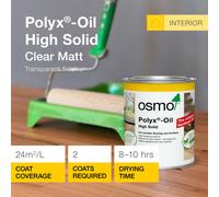 Osmo Polyx Oil 075 Litre Clear Matt 3062