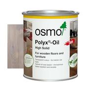 Osmo Polyx®-Oil Tints - Hard Wax Oil 3040, White Satin Finish, 750ml - Durable Wood Oil for Wooden Furniture, Water-Resistant Floor Wax, Wood Treatments - Ideal for Oak, Pine, Spruce, Beech & More