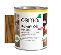 Osmo Polyx®-Oil Tints - Hard Wax Oil 3072, Amber Satin Finish, 750ml - Durable Wood Oil for Wooden Furniture, Water-Resistant Floor Wax, Wood Treatments - Ideal for Oak, Pine, Spruce, Beech & More