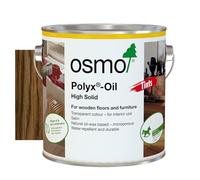 Osmo Polyx®-Oil Tints - Hard Wax Oil 3073, Terra Satin Finish, 2.5L - Durable Wood Oil for Wooden Furniture, Water-Resistant Floor Wax, Wood Treatments - Ideal for Oak, Pine, Spruce, Beech & More