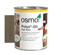 Osmo Polyx®-Oil Tints - Hard Wax Oil 3074, Graphite Satin Finish, 750ml - Durable Wood Oil for Wooden Furniture, Water-Resistant Floor Wax, Wood Treatments - Ideal for Oak, Pine, Spruce, Beech & More