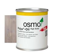 Osmo Polyx®-Oil Tints Tester Size - Hard Wax Oil 3040, White Satin Finish, 125ml - Durable Wood Oil for Wooden Furniture, Water-Resistant Floor Wax, Wood Treatments - Ideal for Oak, Pine & More