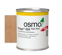 Osmo Polyx®-Oil Tints Tester Size - Hard Wax Oil 3067, Light Grey Satin Finish, 125ml - Durable Wood Oil for Wooden Furniture, Water-Resistant Floor Wax, Wood Treatments - Ideal for Oak, Pine & More