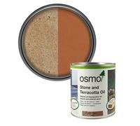 Osmo Stone & Terracotta Exterior Oil Clear Satin 620-0.75 Litre