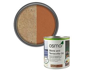 Osmo Stone & Terracotta Exterior Oil Clear Satin 620-2.5Ltr