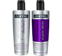 Osmo Super Silver No Yellow Shampoo & Silverising Conditioner 1000 ml Twin Pack