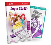 Osmo - Super Studio Disney Princess - Ages 5-11 - Learn to Draw - For iPad or Fire Tablet (Osmo Base Required)