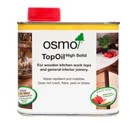 Osmo TopOil Tester Size - High Solid Oil 3039, Graphite Satin, 125ml - Durable Wood Oil for Wooden Kitchen Surfaces, Water-Resistant & Food Safe, Wood Treatment & Wood Finish